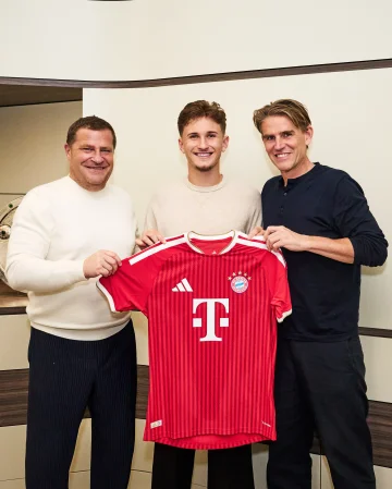 ✍️ 𝑳𝒐𝒏𝒈-𝒕𝒆𝒓𝒎 𝑪𝒐𝒏𝒕𝒓𝒂𝒄𝒕 𝒊𝒏 𝑴𝒖𝒏𝒊𝒄𝒉 🌟
Tim Binder has signed a professional contract with FC Bayern until 2030. 🔴⚪️
Link in bio!