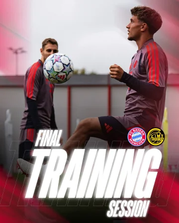 🌧️ Rainy training session before UCL action. ✨
Ready for #FCBBOD. 👊
