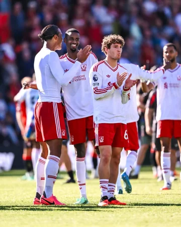 Thank you for your support on the road ❤️
We'll see you back at Anfield after the break 💪