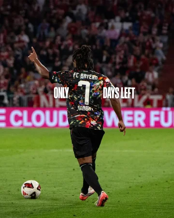 The wait is almost over – Bundesliga football returns. 🔜🔴
Only 10 days until Champions League nights return and we hear that anthem again. 😍✨
14 days until we're finally back at home for a big clash against Leipzig. 🏟️🔥