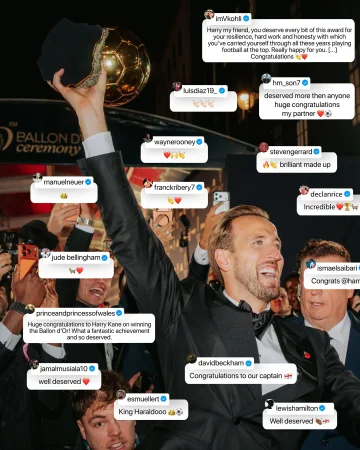 The world celebrates King Kane. 👑🌍🏆