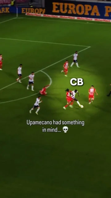@upamecano going on a solo run. 🥶